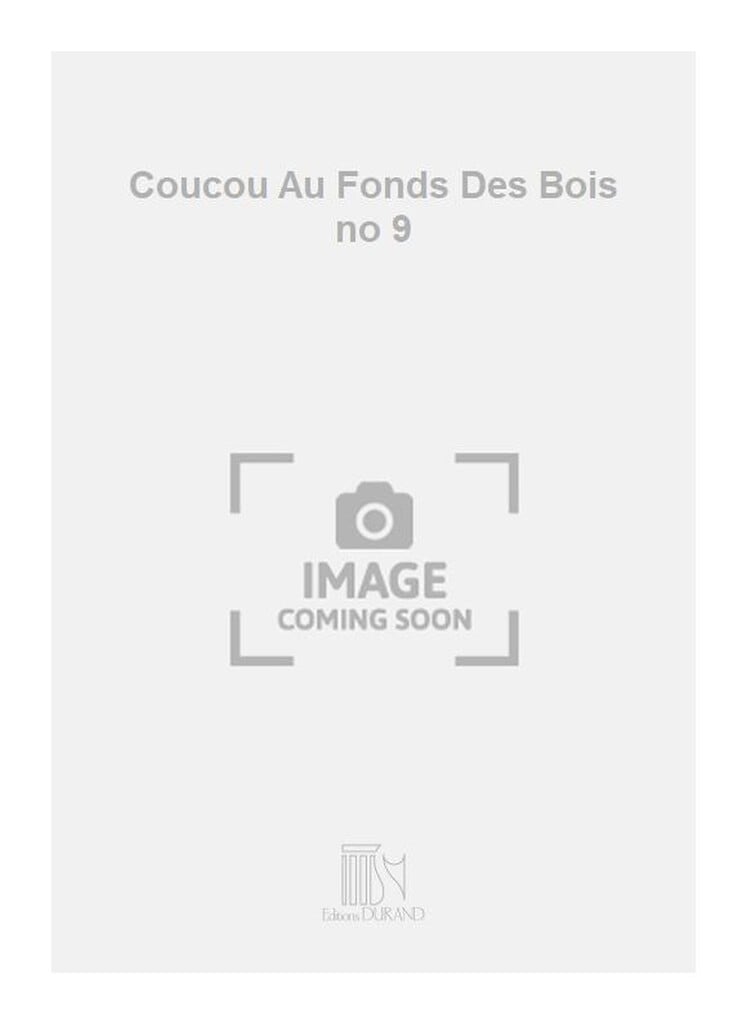 Coucou Au Fonds Des Bois Piano (Carnaval-Animaux)
